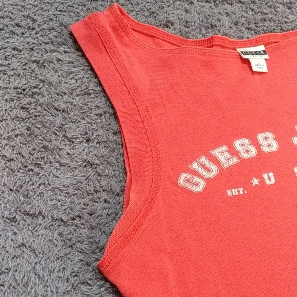 Vintage Guess Jeans Sleeveless Tee - Picture 3 of 11